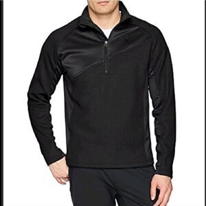 NEW Spyder black and red Verger 1/4 zip Outbound Stryke jacket pullover‎ M